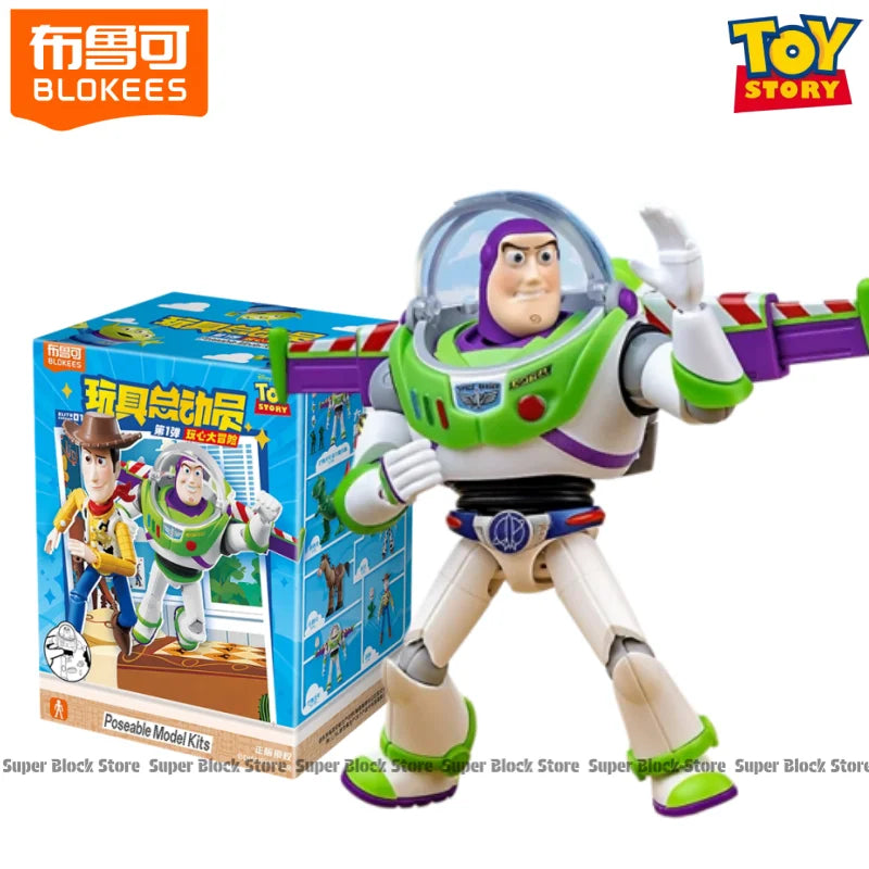 Figura Buzz Lightyear - Maqueta articulada Toy Story (Figura sorpresa)