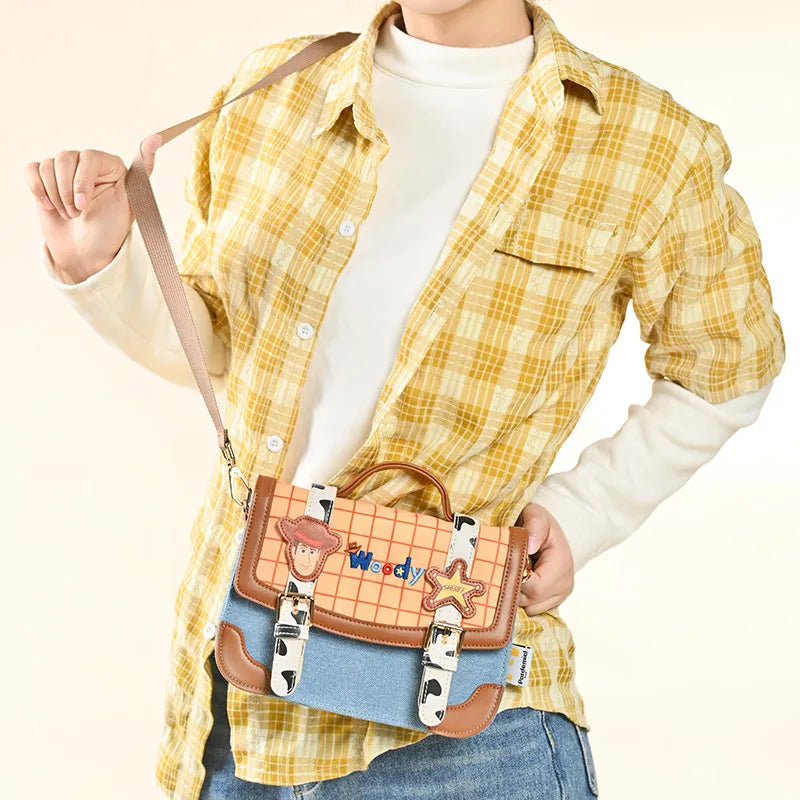 Sac Woody - Pochette Bandoulière avec Breloque Tête