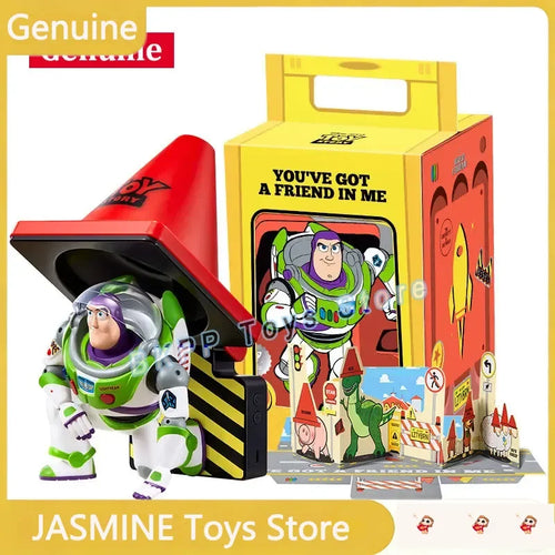 Veilleuse Buzz l'Éclair - Figurine Cône Routier avec Boîte "You've Got a Friend in Me"