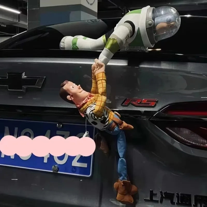 Figurine Woody - Décoration Toit de Voiture Cow-boy 43cm