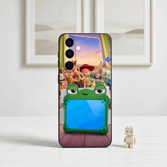 Toy Story und Seerosen-Case – Froschszene, Sonnenuntergang