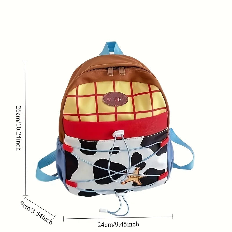Chudy Backpack - pastelowy kolor szkoły w kolorze Cow Plet