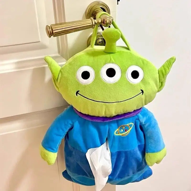 Alien-Tissue Box – Hängende Kopfform
