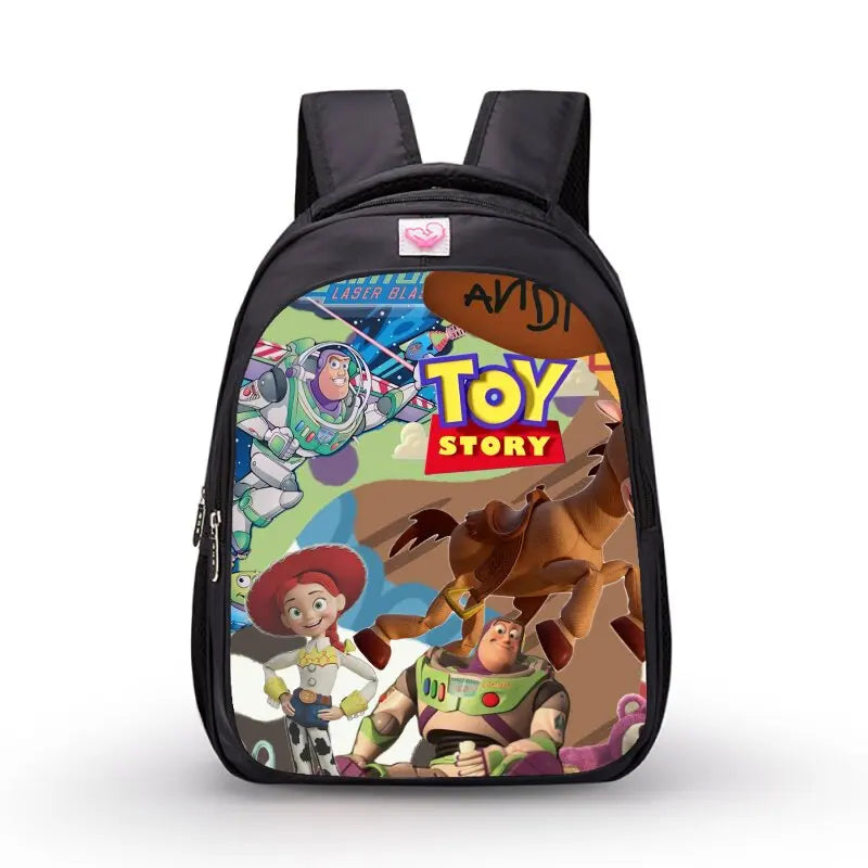 Sac à Dos Toy Story - Collage Nom Andy Buzz Lightyear Laser Blast