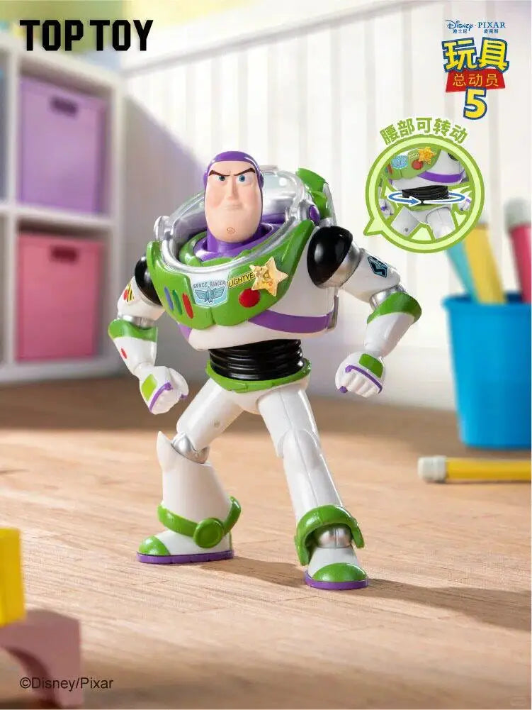 Figura de Buzz Lightyear - Toy Story 5 Exhibidor Sombrero Removible