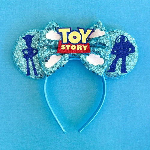 Toy Story Hoofdband - Officieel logo Turquoise Cloud Ears