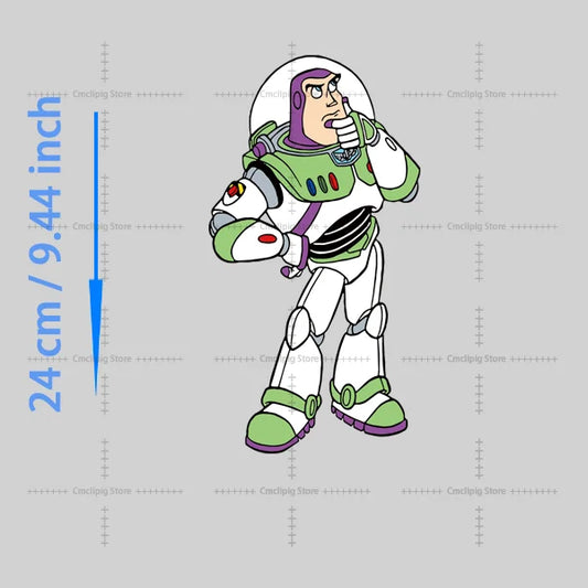 Buzz Lightyear Patch – Nachdenkliche Pose