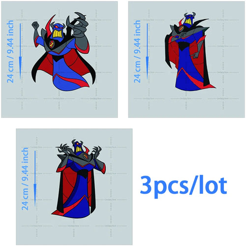 Zurg Patch – Set aus 3 Posen