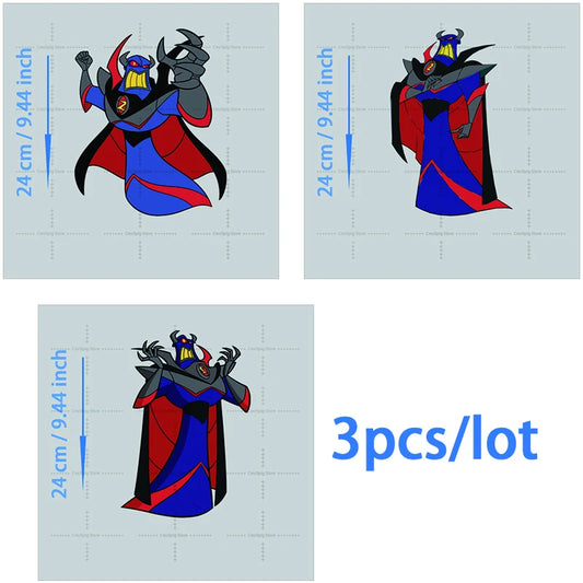 Zurg Patch – Set aus 3 Posen