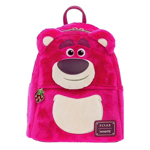 Lotso Rucksack – Erdbeer-Stil Loungefly Bear Plush
