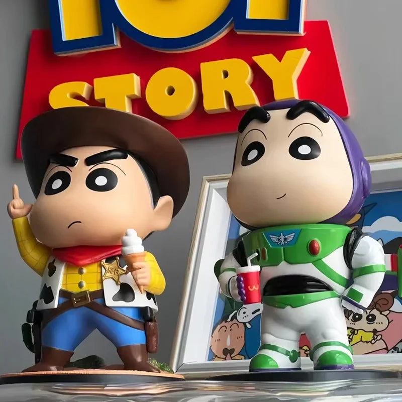 Woody Figurine - Shin Chan Cosplay Ice Cowboy Hat