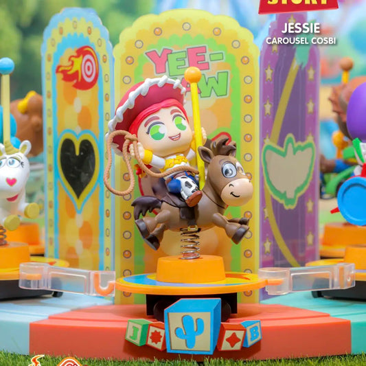 Jessie Figurine - Carrousel Cosbi Toy Story Paardenstapel