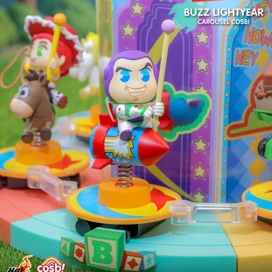 Figurine Buzz l'Éclair - Carousel Cosbi Toy Story Fusée