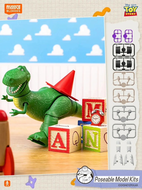 Rex Figuur - Speelse Durf Spel Toy Story 5