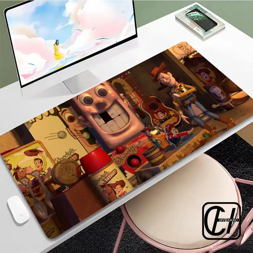 Toy Story Mauspad – Woody Nahaufnahme, Woody's Roundup Dekoration