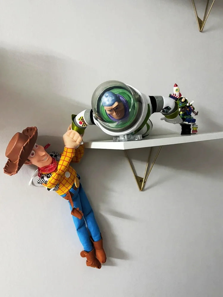 Woody und Buzz Lightyear-Figur – Auto-Hänge-Duo 35 cm