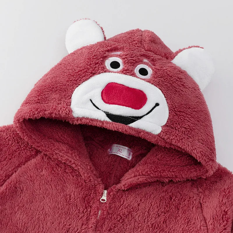 Déguisement Lotso - Combinaison Pyjama Ours Capuche