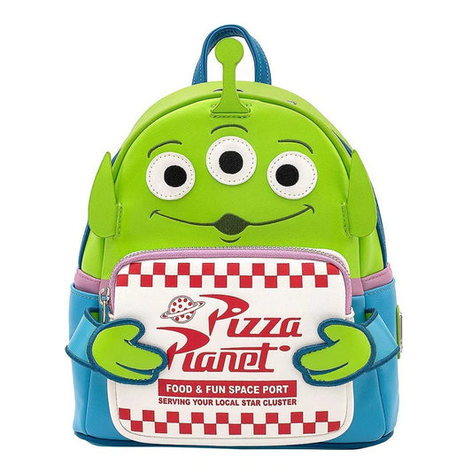Alien-Rucksack – Pizza Planet Logo