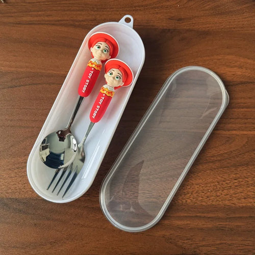 Jessie Cutlery – Löffelgabel-Duo-Weißes Gehäuse