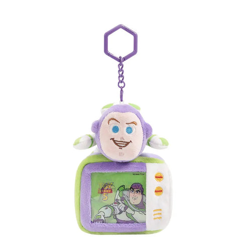 Llavero Buzz Lightyear - Cabeza pantalla TV Toy Story 5
